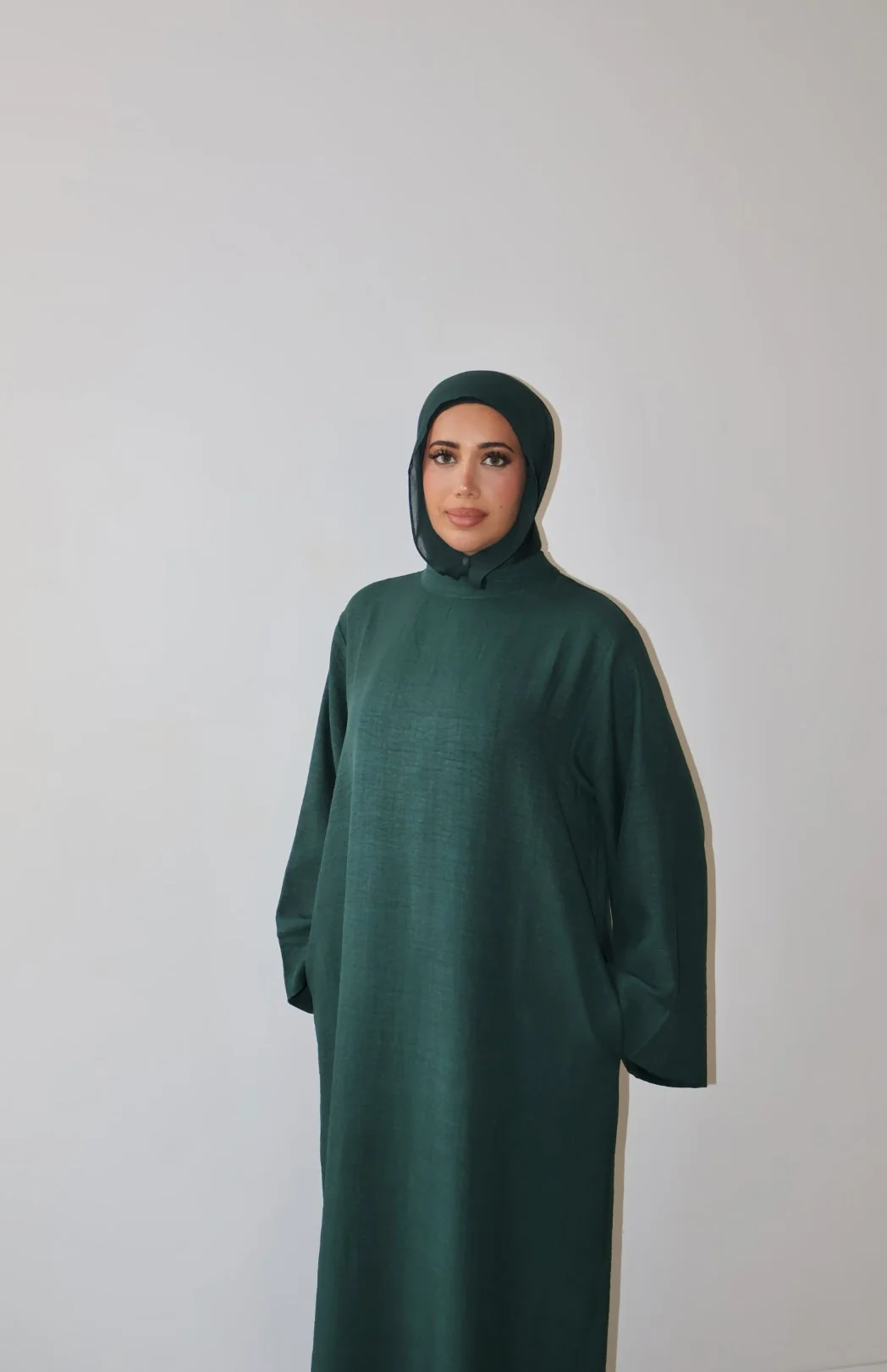 AMIRA MOCK NECK ABAYA HUNTER - Image 4