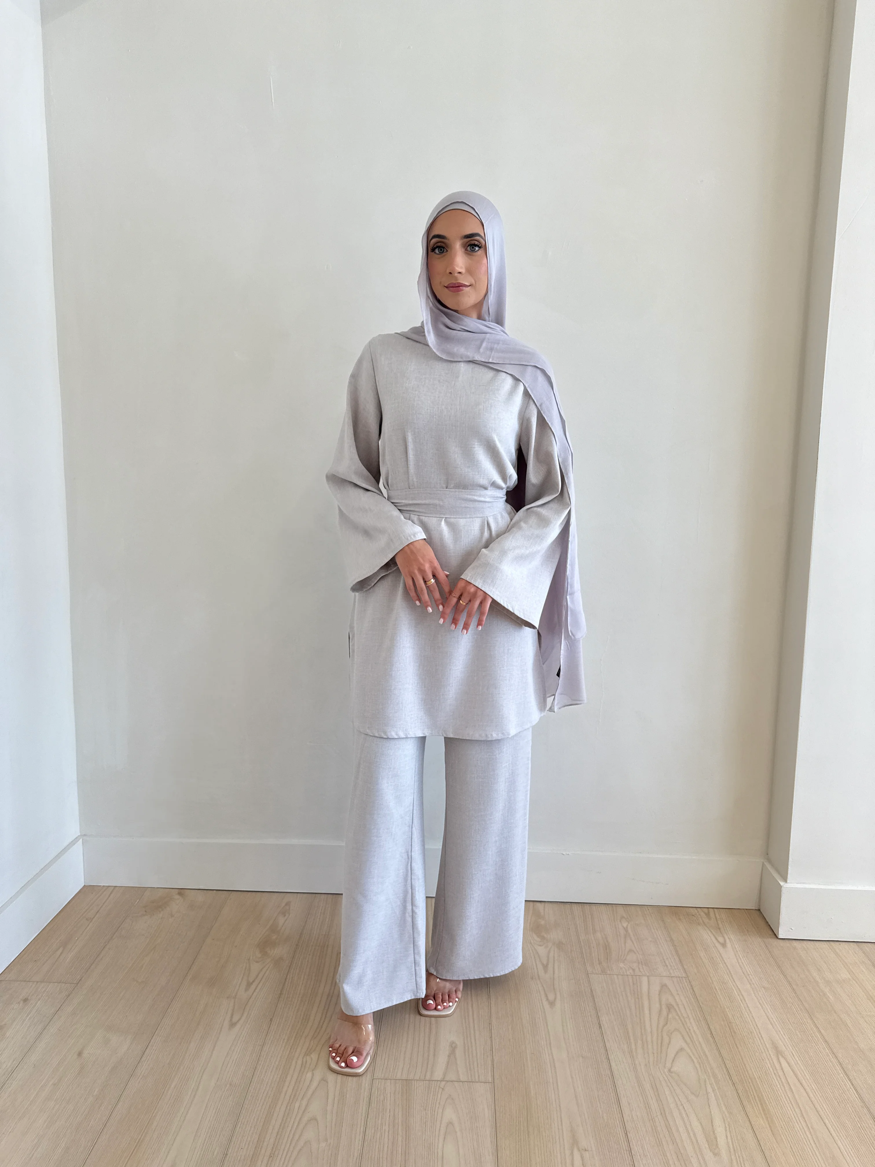 AZRA LINEN SET SAND - Image 4