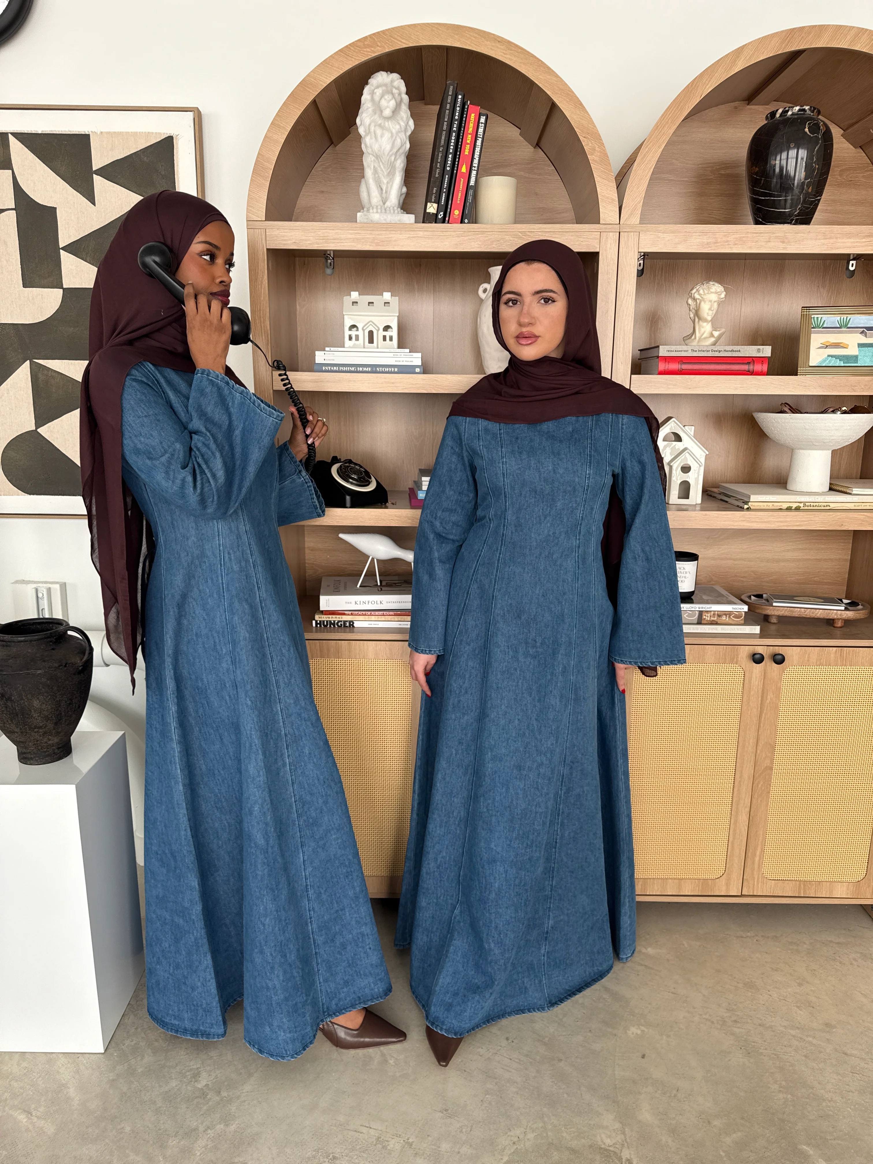 DENIM DRESS BLUE - Image 5