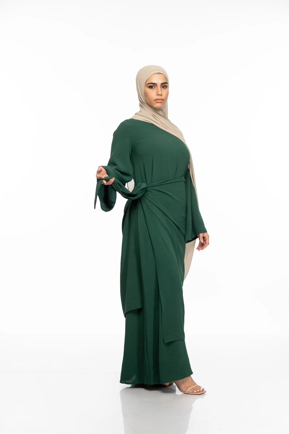 DUAA ABAYA SET HUNTER - Image 3
