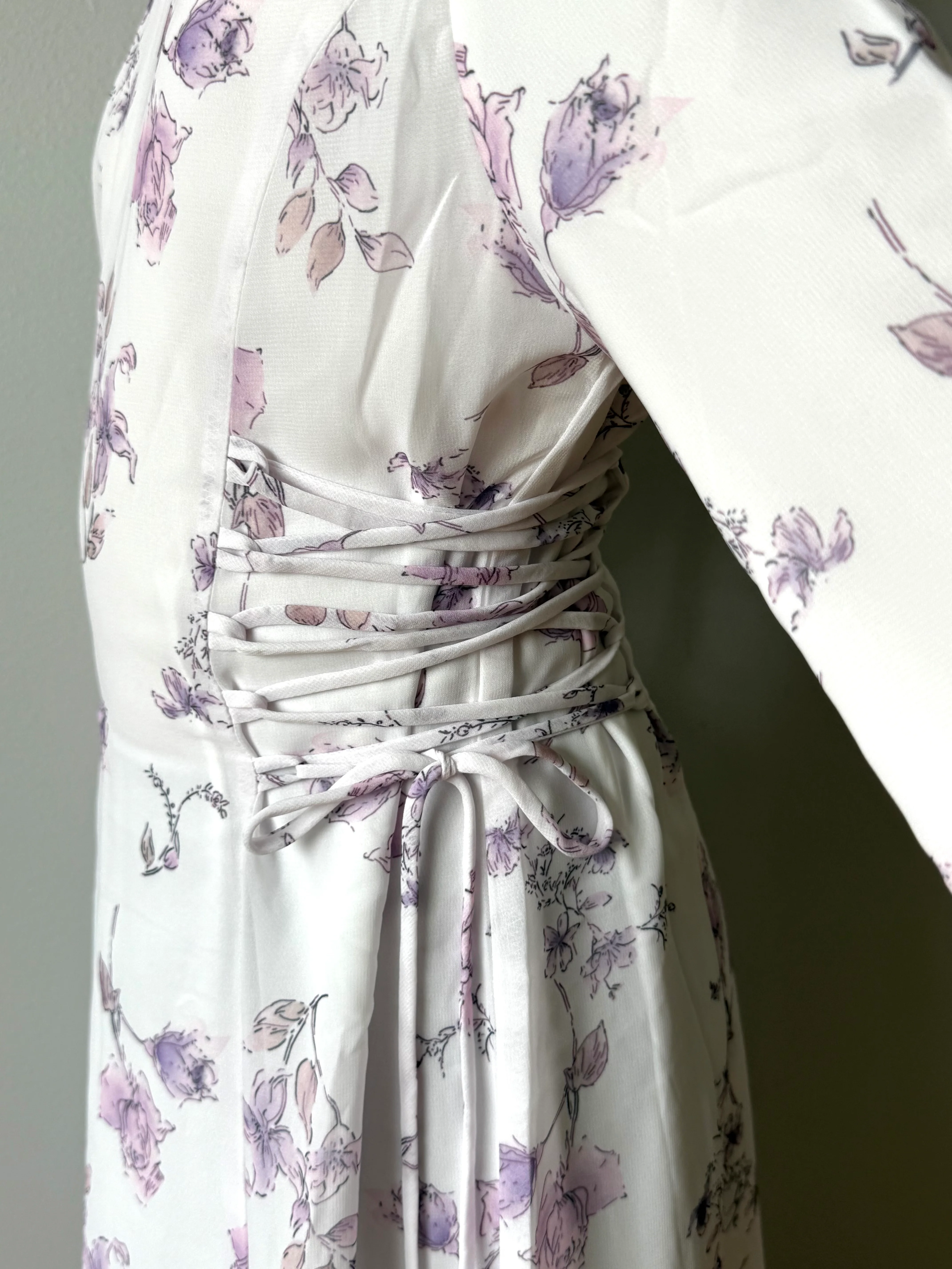 INAYA CHIFFON DRESS PURPLE YOUTH - Image 3