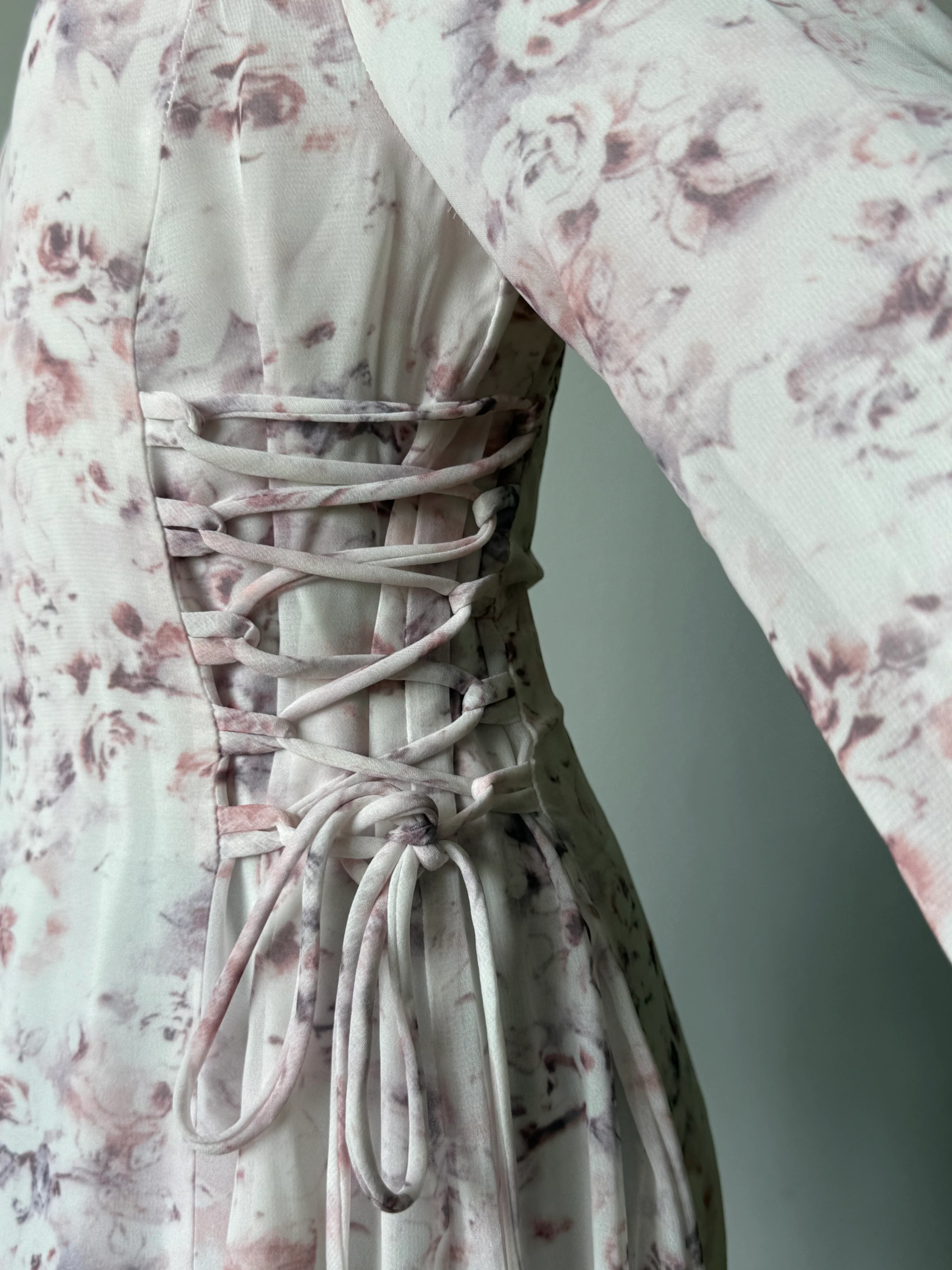 INAYA CHIFFON DRESS ROSE YOUTH - Image 3
