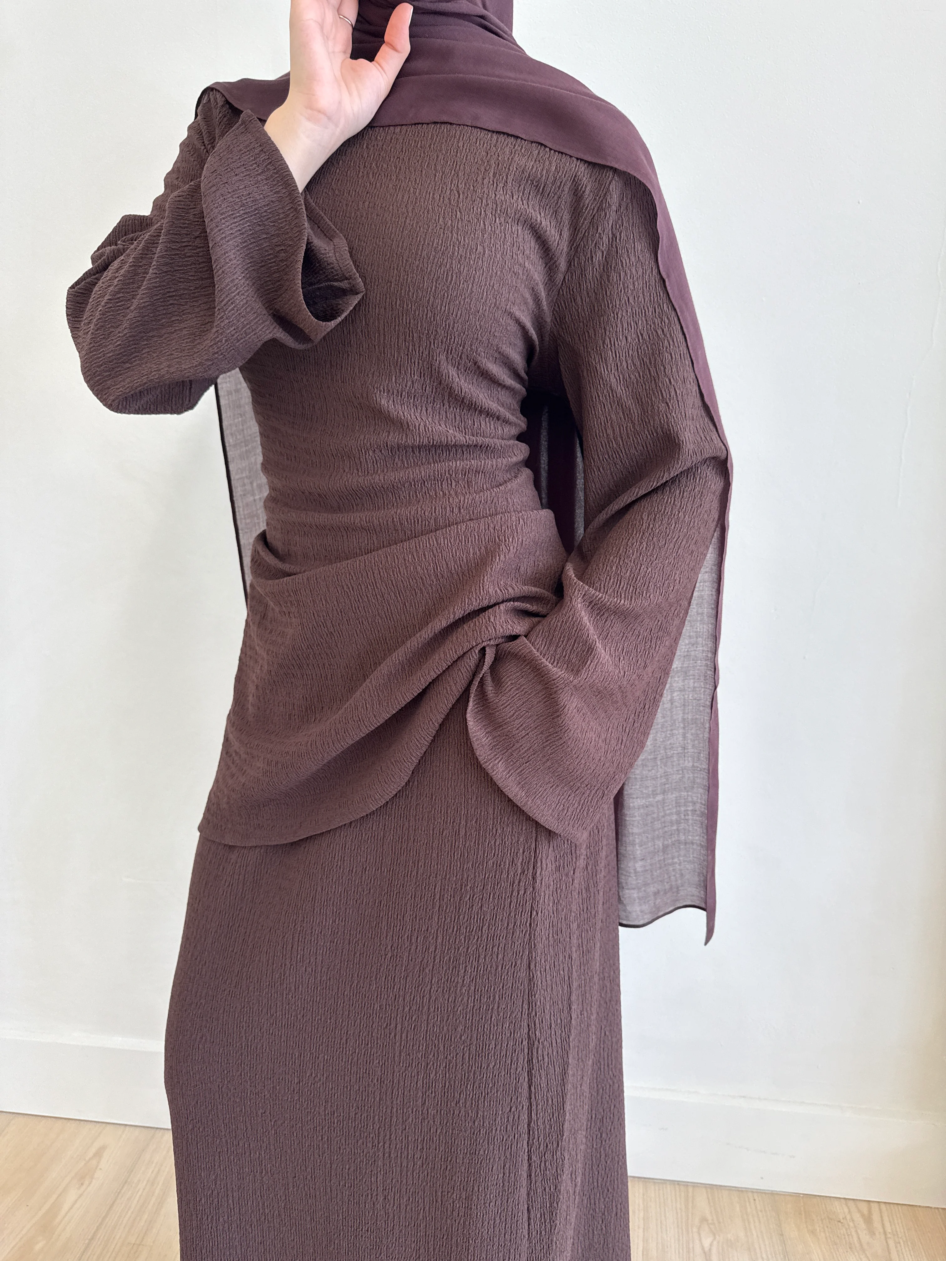 JANEEN SET CHOCOLATE - Image 4