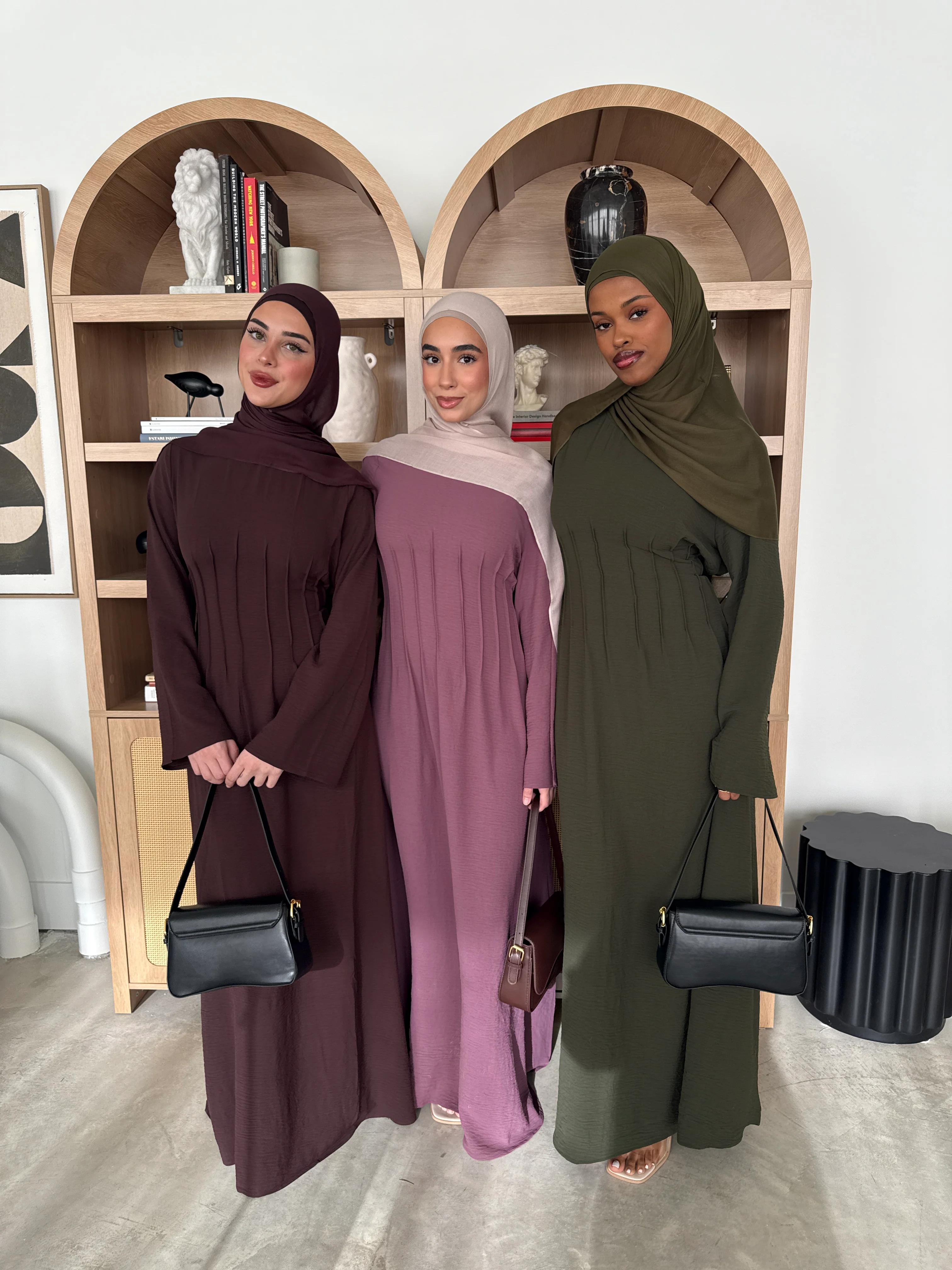 LAYAL DRESS BROWN - Image 4