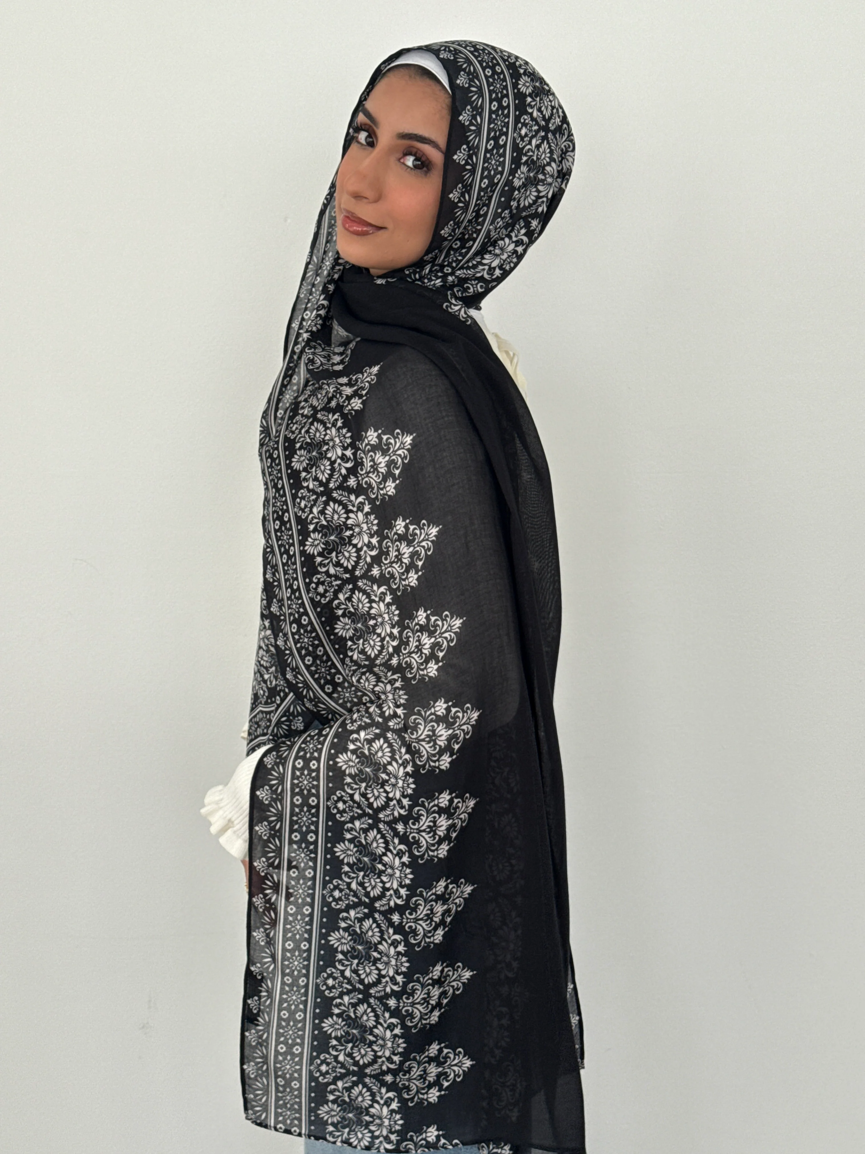 MODAL MIDNIGHT LACE BLACK - Image 2