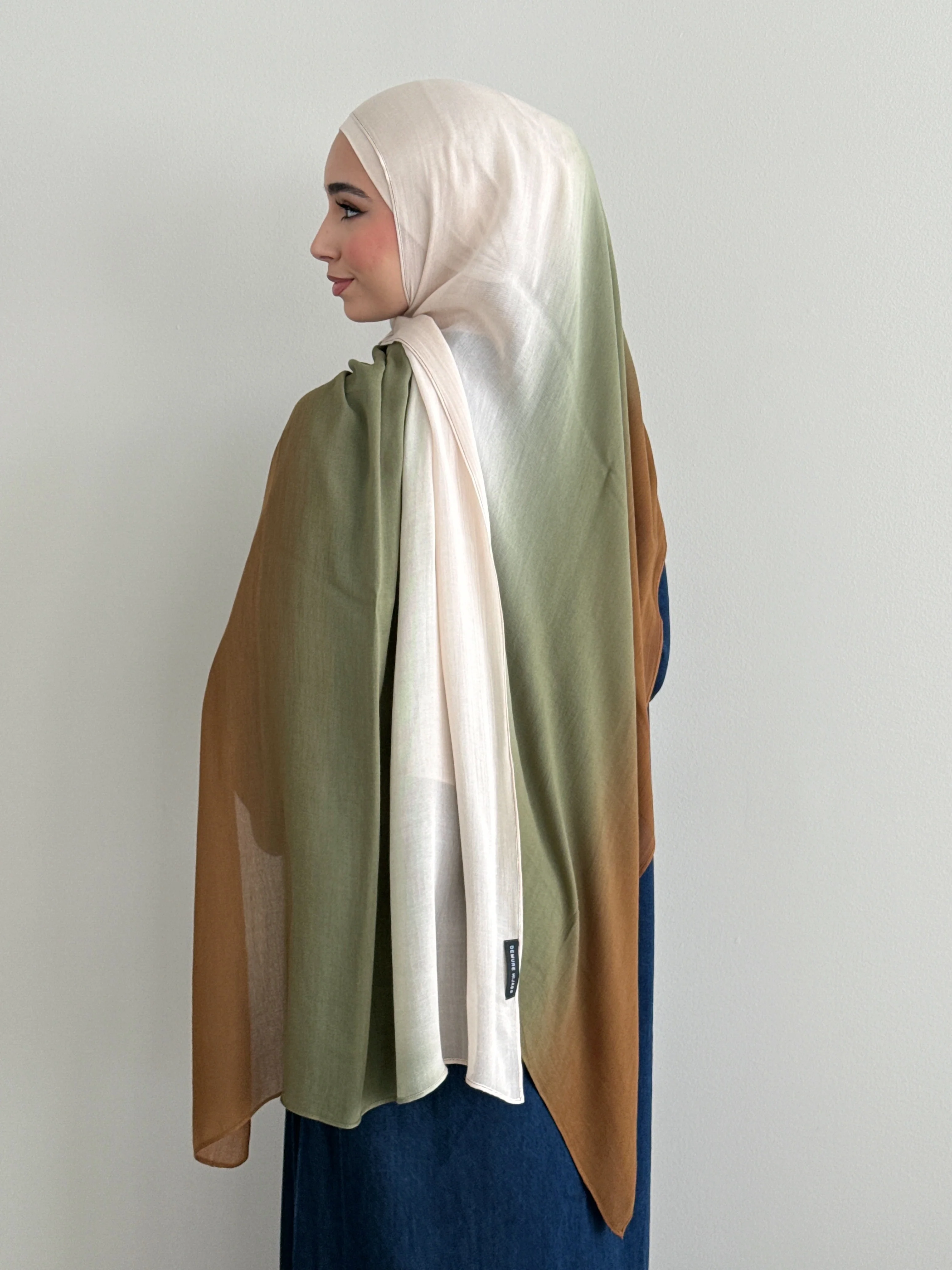 MODAL OMBRÉ HIJAB EARTH - Image 2