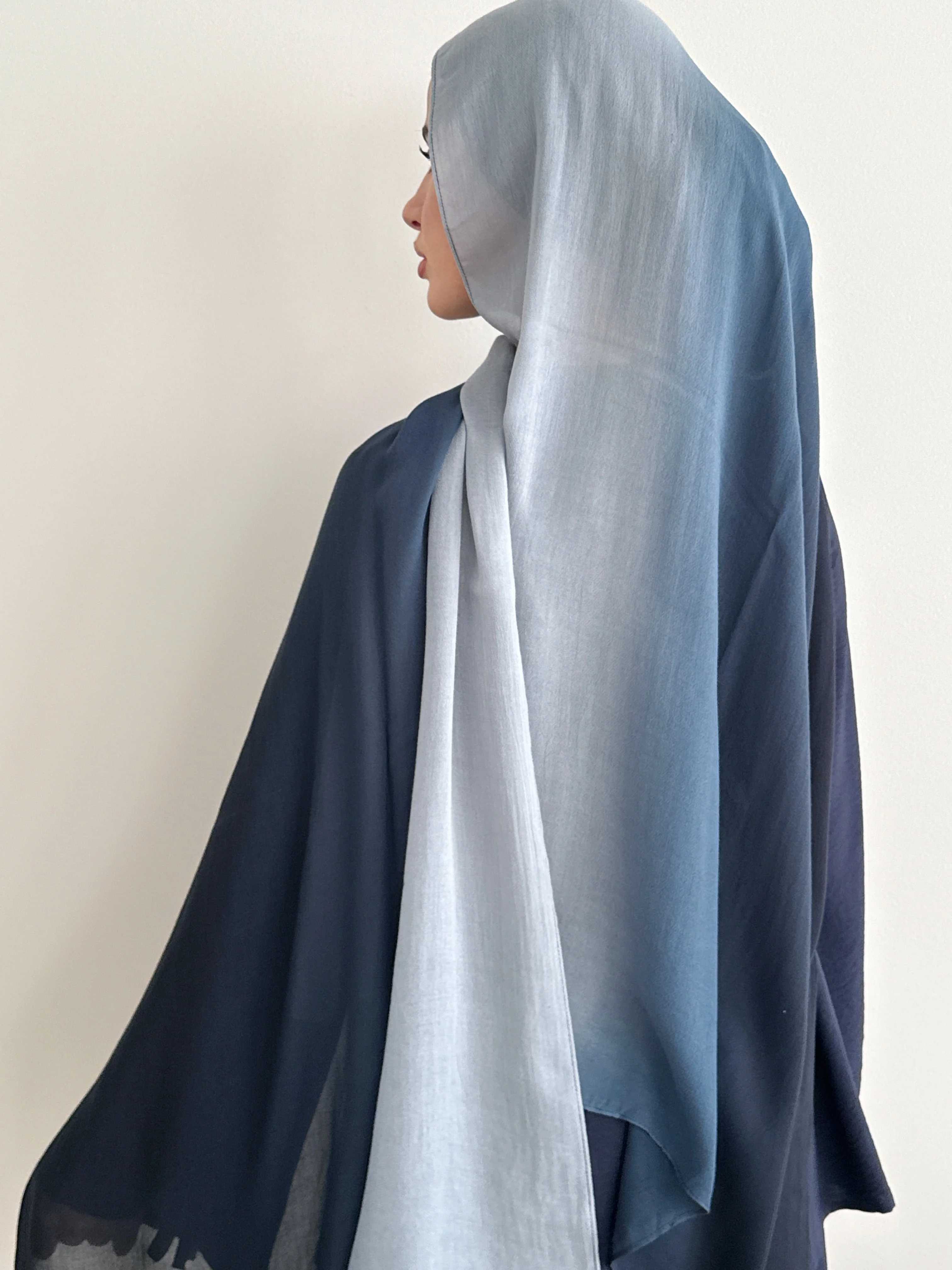 MODAL OMBRÉ HIJAB NAVY - Image 2
