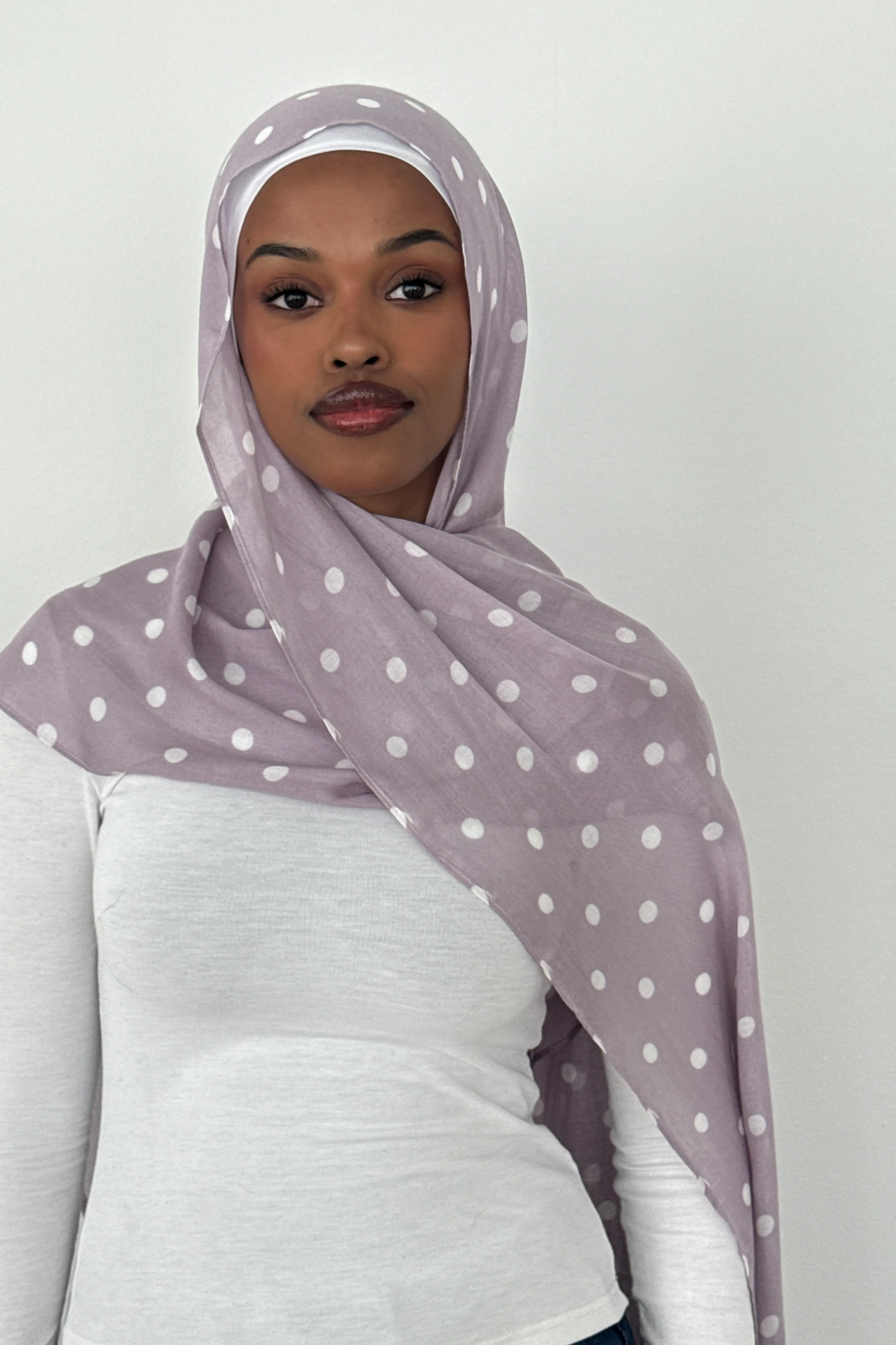 MODAL POLKA DOT MAUVE