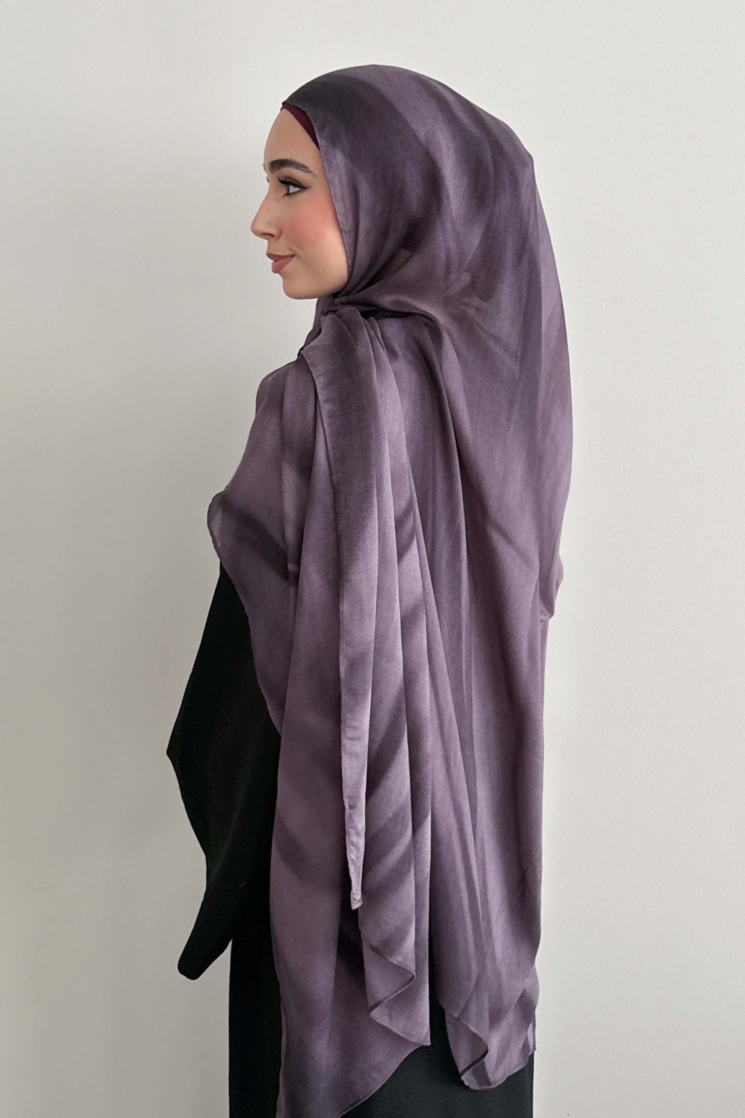 MODAL PRINT HIJAB PURPLE MIRAGE