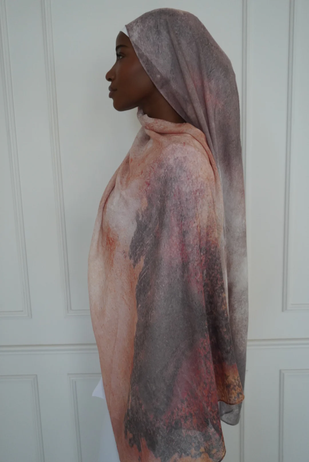 MODAL PRINT HIJAB SAND SMOKE - Image 2