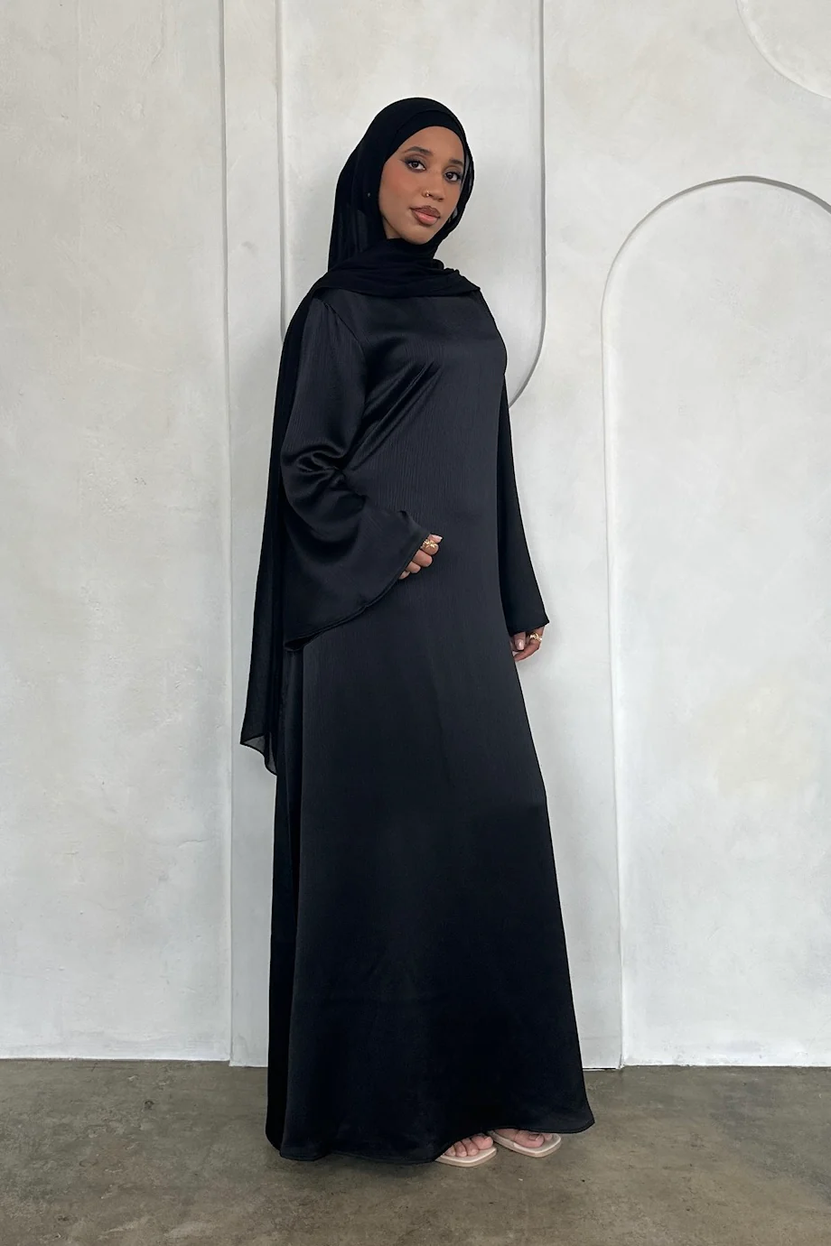 NORA DRESS BLACK - Image 3