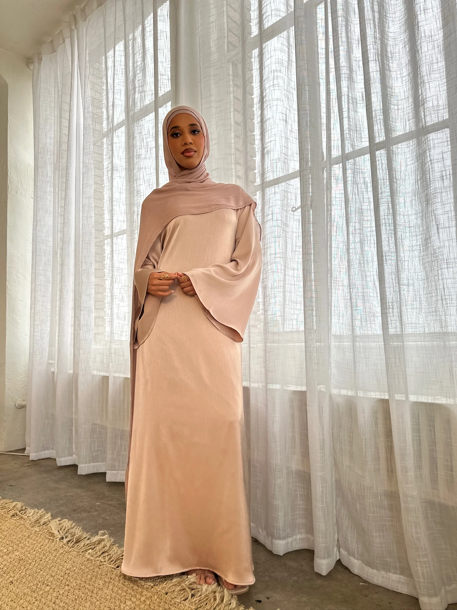 NORA DRESS CHAMPAGNE - Image 5