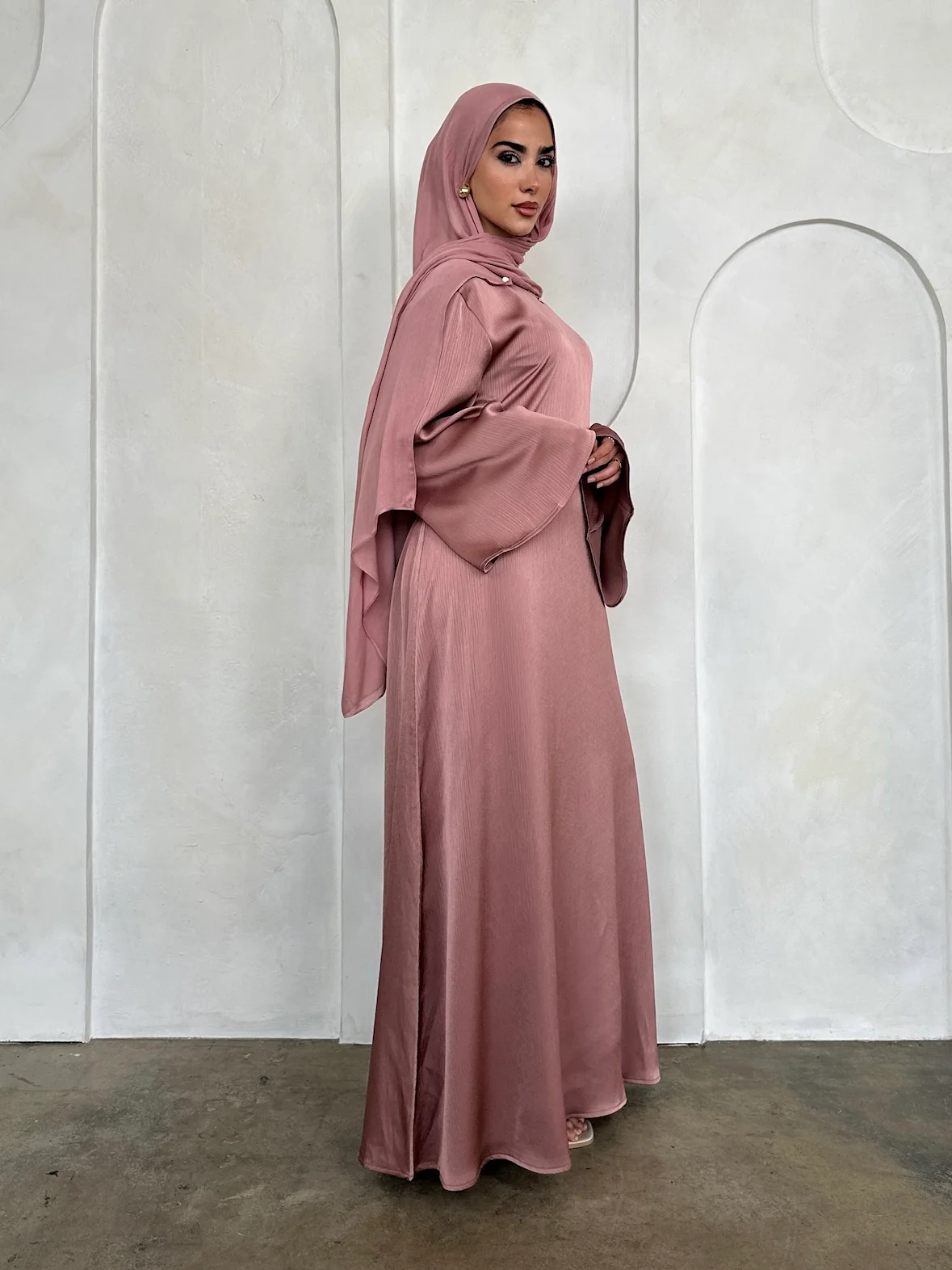 NORA DRESS DESERT ROSE - Image 3