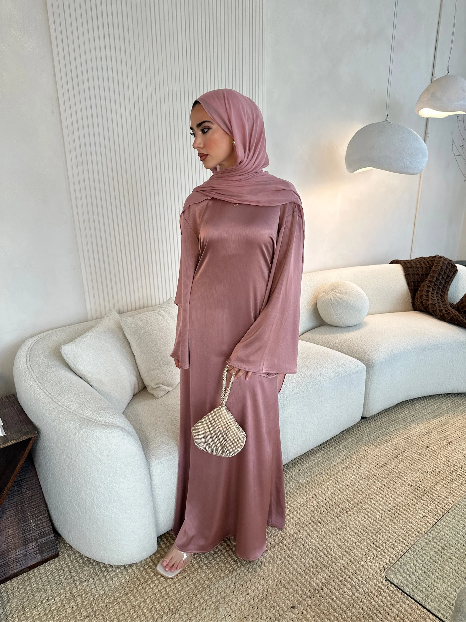 NORA DRESS DESERT ROSE - Image 5
