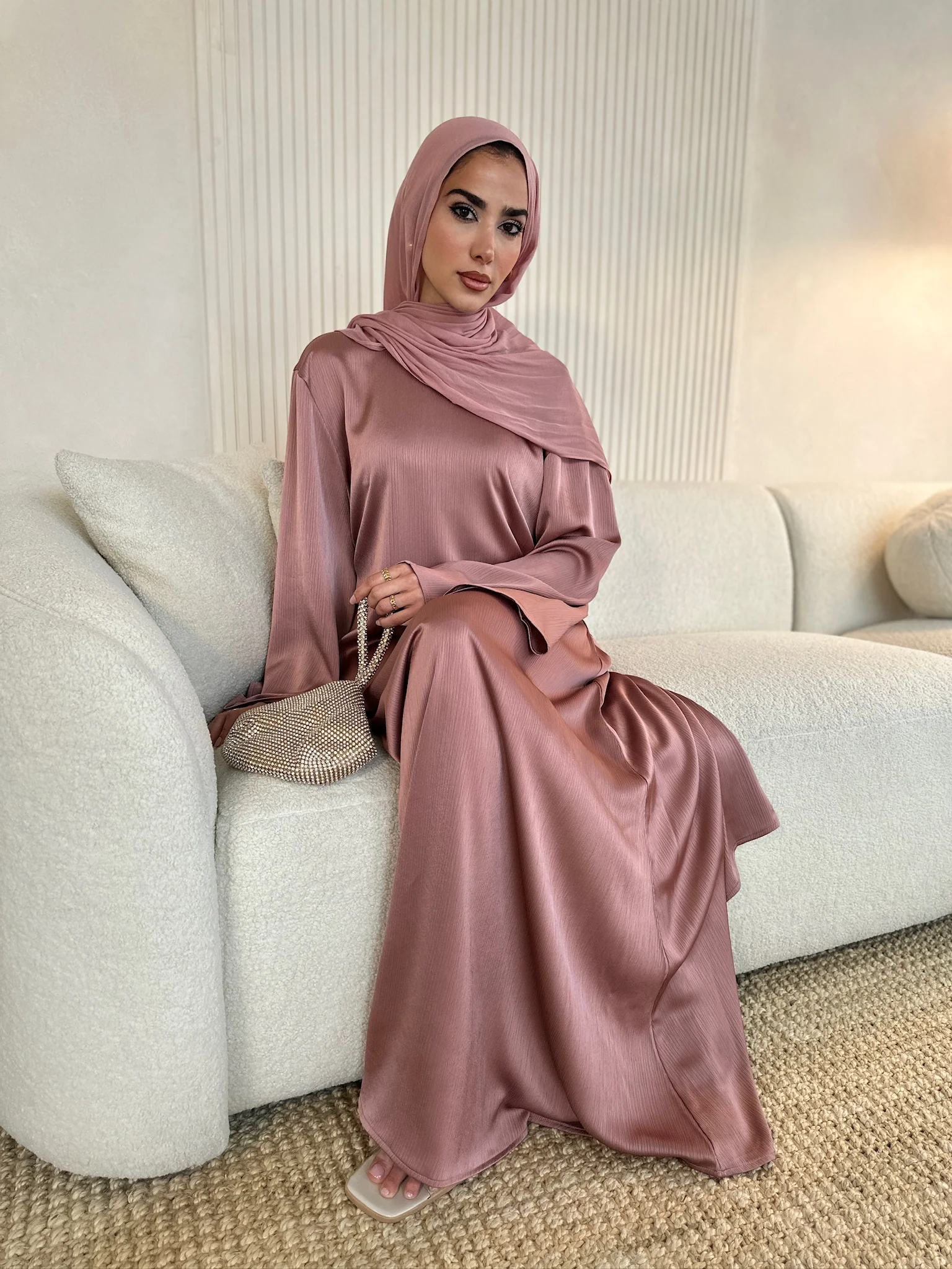 NORA DRESS DESERT ROSE - Image 6