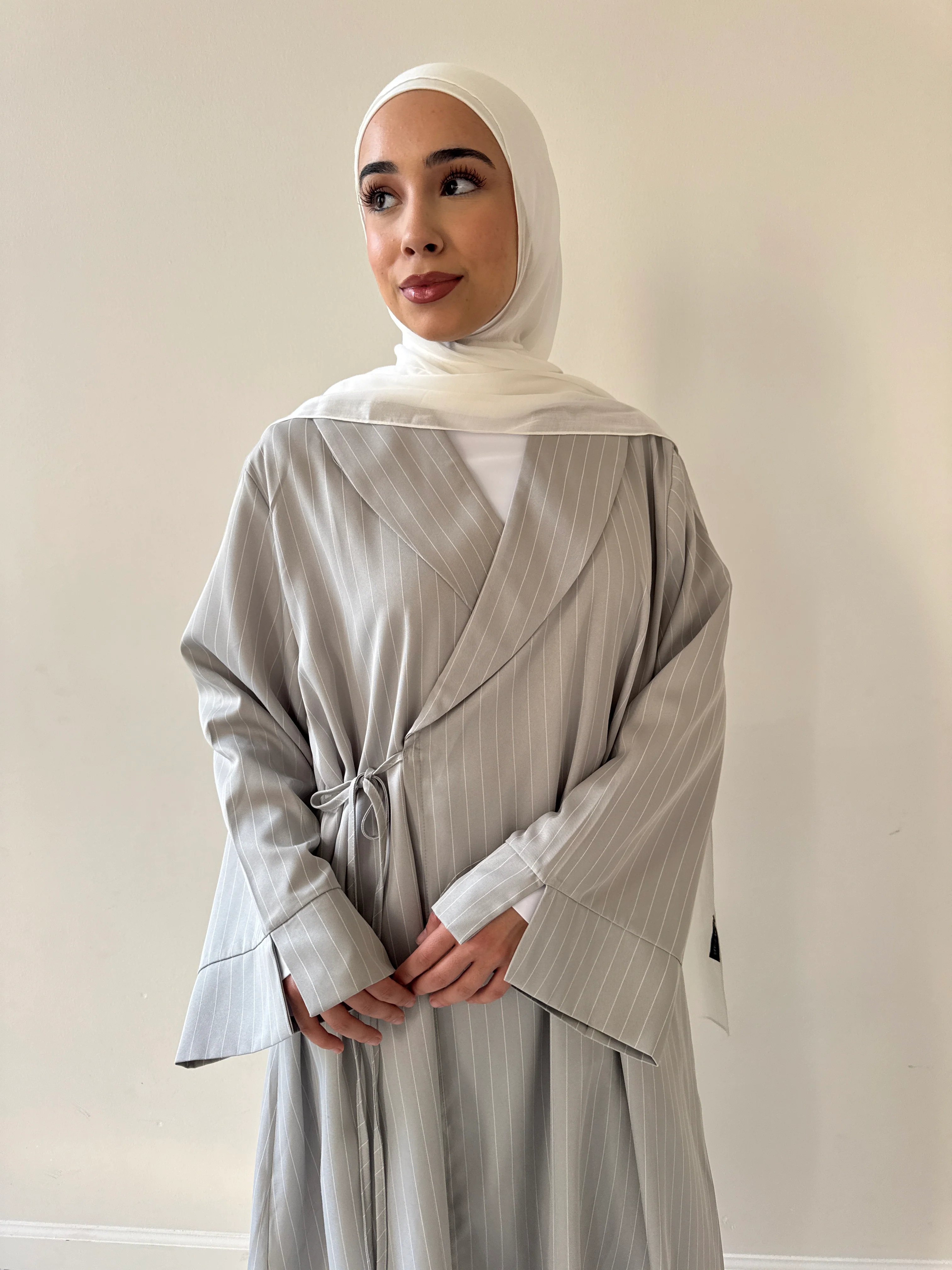REEMA ABAYA GRAY - Image 3