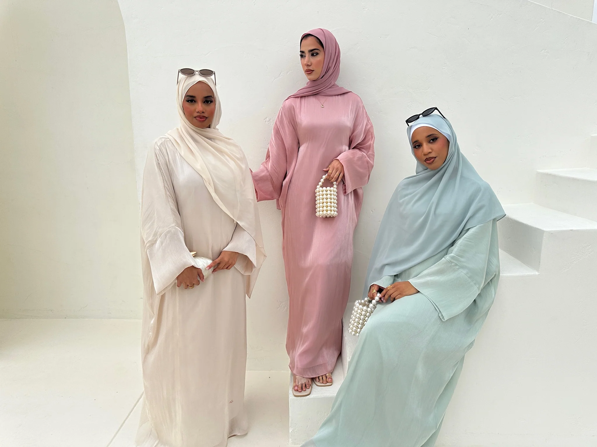 SORAYA BATWING ABAYA SAGE - Image 6