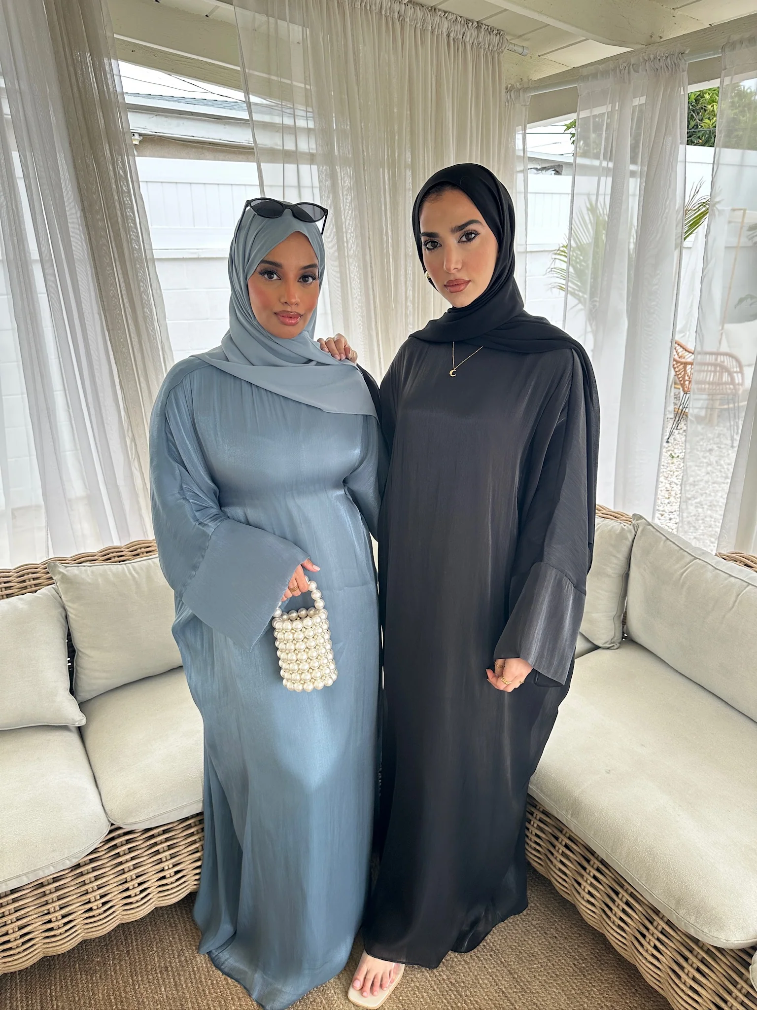SORAYA BATWING ABAYA SAGE - Image 7
