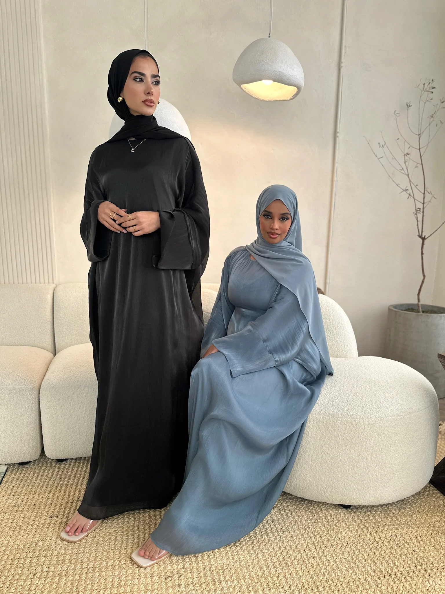 SORAYA BATWING ABAYA BLACK - Image 10